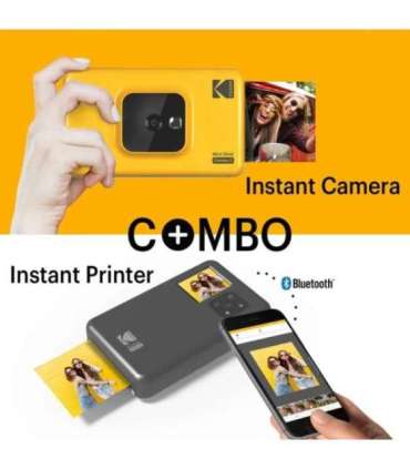 Kodak Mini Shot 2  Camera and Printer Combo Yellow