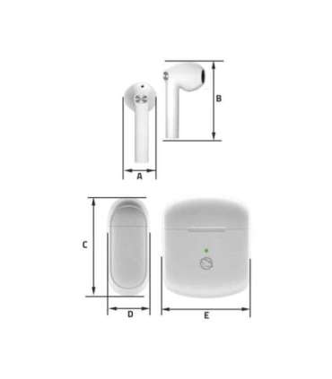 Manta MTWS010W Rytmo X TWS White