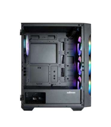 Zalman I3 NEO TG Black, RGB fan x4