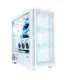 Zalman Z10 DUO  ATX ZM-IF120 x4 White