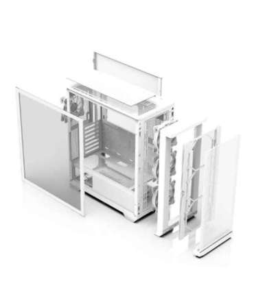 Zalman Z10 DUO  ATX ZM-IF120 x4 White