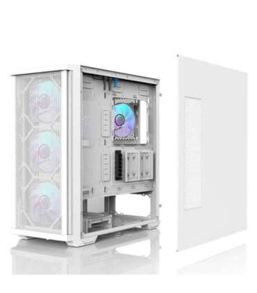 Zalman Z10 DUO  ATX ZM-IF120 x4 White