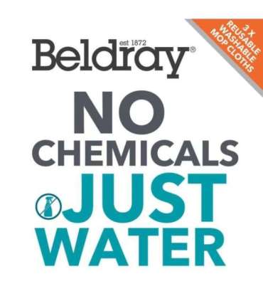 Beldray LA029357FEU7 No Chem Flat MOP and Refill