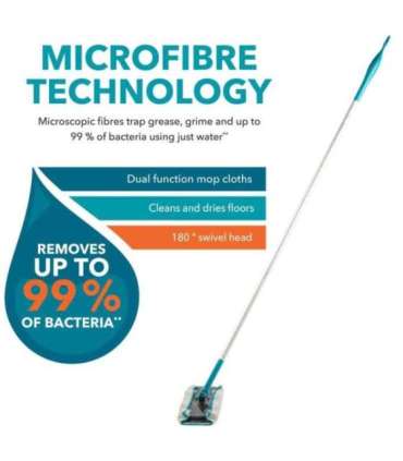 Beldray LA029357FEU7 No Chem Flat MOP and Refill