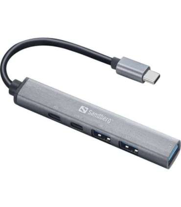 Sandberg 336-50 USB-C to 3xUSB-A+2xUSB-C Saver