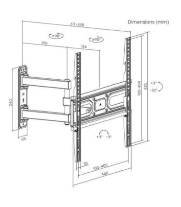 Sbox PLB-3644-2 (32-55/35kg/400x400)