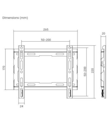 Sbox PLB-2222F-2 (23-43/45kg/200x200)