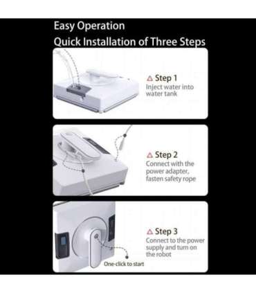 Tellur Smart WiFi Robot Window Cleaner RWC02 white