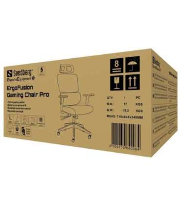 Sandberg 640-96 ErgoFusion Gaming Chair Pro