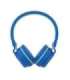 Tellur Buddy Bluetooth Over-Ear Headphones Blue