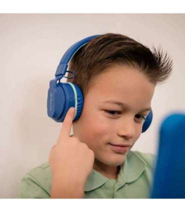 Tellur Buddy Bluetooth Over-Ear Headphones Blue