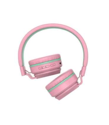 Tellur Buddy Bluetooth Over-Ear Headphones Pink