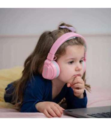 Tellur Buddy Bluetooth Over-Ear Headphones Pink