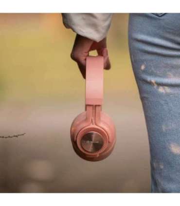 Tellur Feel Bluetooth Over-Ear Headphones Pink