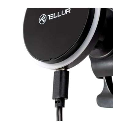 Tellur Wireless car charger, MagSafe compatible, 15W black