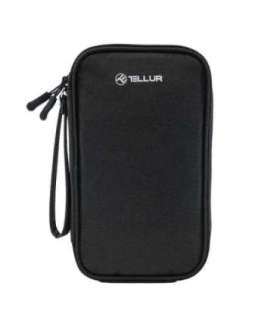 Tellur Universal travel cable organiser Black