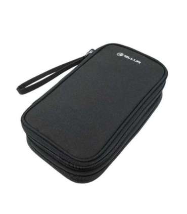 Tellur Universal travel cable organiser Black