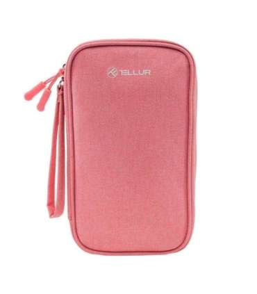 Tellur Universal travel cable organiser Pink