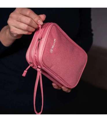 Tellur Universal travel cable organiser Pink