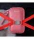 Tellur Universal travel cable organiser Pink
