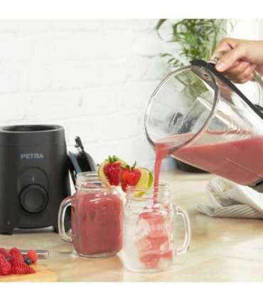Petra PT5531MBLKVDE Glass Jug blender black