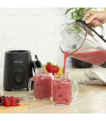 Petra PT5531MBLKVDE Glass Jug blender black