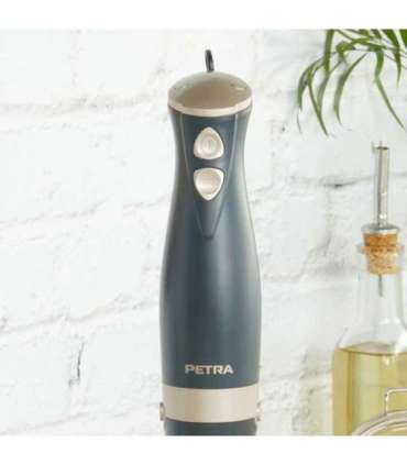 Petra PT5612BGRYVDE Hand blender blue grey/soft gold