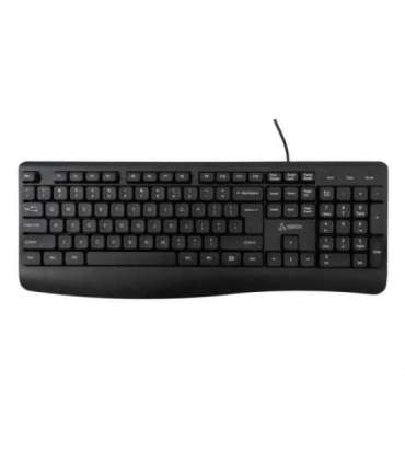 Sbox K-103 Keyboard US Black