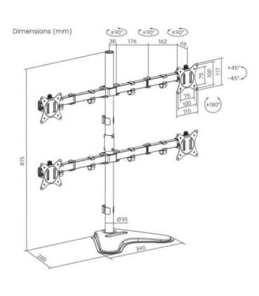 Sbox LCD-F048-2 (17-32/4x9kg/100x100)