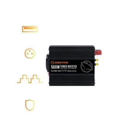 Manta MPI500M Power Inverter 500W/1000W DC to AC