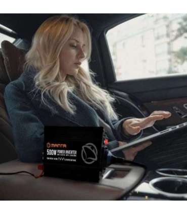 Manta MPI500M Power Inverter 500W/1000W DC to AC