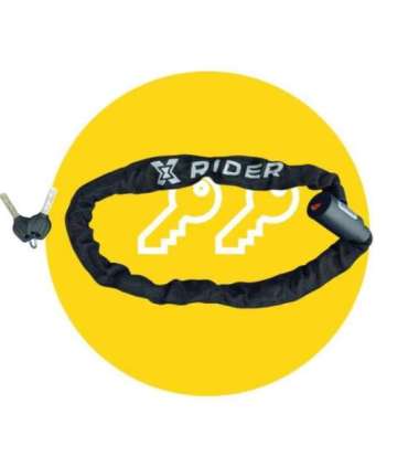 Manta XRIDER XR00LC01 Chain Bicycle Lock 6x900mm