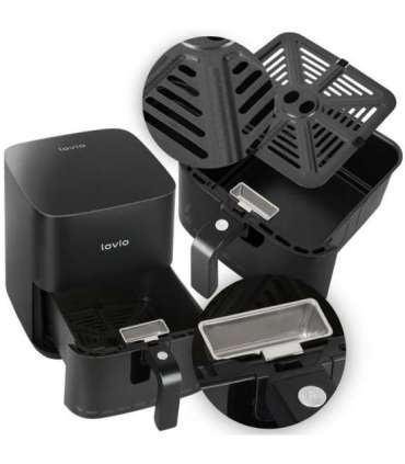 Lovio LVAF001BK PureFry 5L Black