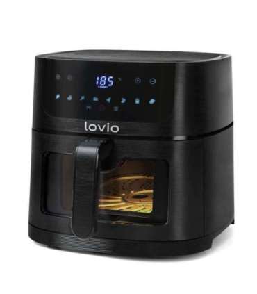 Lovio LVAF002BK PureFry XL Smart 6L Black