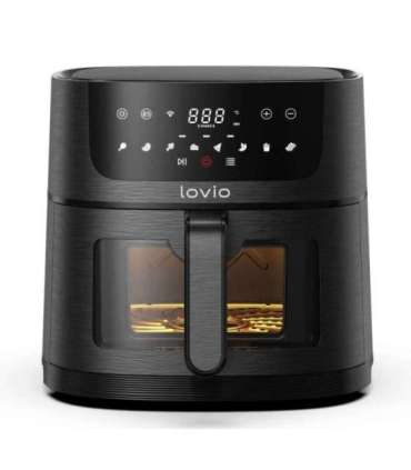 Lovio LVAF002BK PureFry XL Smart 6L Black