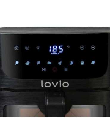 Lovio LVAF002BK PureFry XL Smart 6L Black