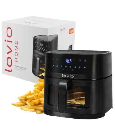 Lovio LVAF002BK PureFry XL Smart 6L Black