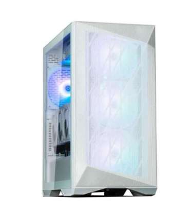 Zalman Z9 Iceberg MS ATX ARGB fan.x4, White