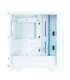 Zalman Z9 Iceberg MS ATX ARGB fan.x4, White