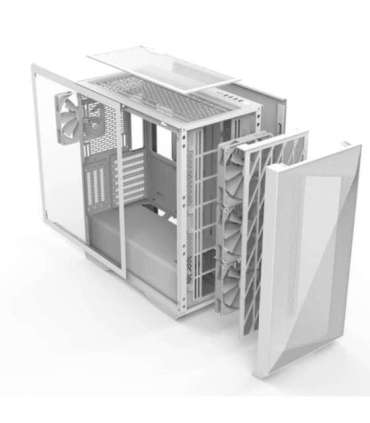 Zalman Z9 Iceberg MS ATX ARGB fan.x4, White