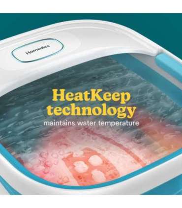 Homedics FB-70BL-EB Smart Space Collapsible Foot Spa