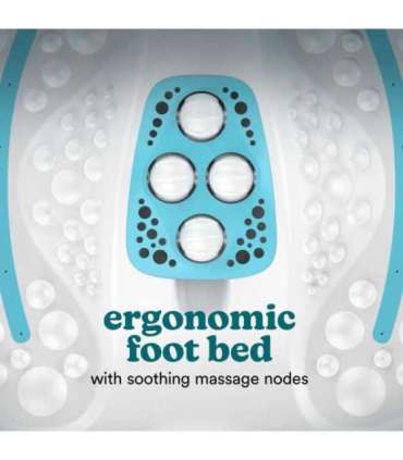 Homedics FB-70BL-EB Smart Space Collapsible Foot Spa