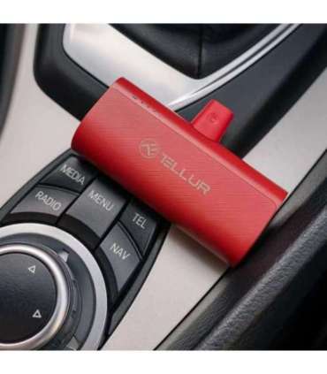 Tellur PD202 Powerbank 5000mAh red