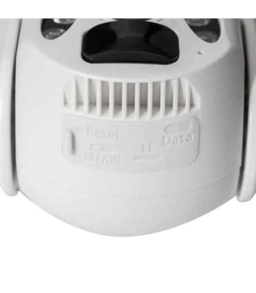 Tellur Smart WiFi Solar Camera P&T 3MP, 2K UltraHD, PIR, 20W solar panel, white