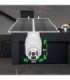 Tellur Smart WiFi Solar Camera P&T 3MP, 2K UltraHD, PIR, 20W solar panel, white
