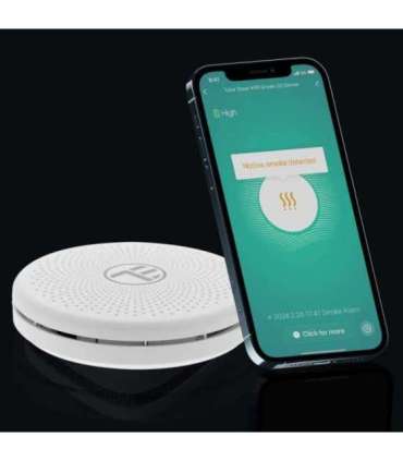 Tellur Smart WiFi Smoke and CO Sensor white