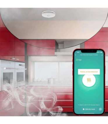 Tellur Smart WiFi Smoke and CO Sensor white