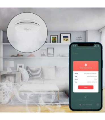 Tellur Smart WiFi Smoke and CO Sensor white