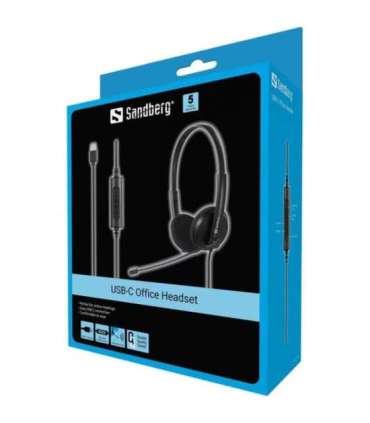 Sandberg 126-46 USB-C Office Headset