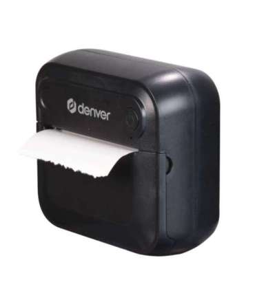 Denver MBP-32B Thermal Mini Printer with Bluetooth, Black